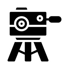 tripod glyph icon