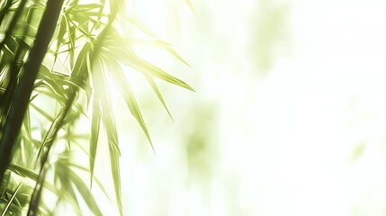 Obraz premium Bright Sunlight Illuminating Lush Green Cannabis Leaves