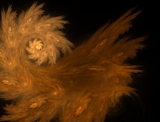 Imaginatory fractal abstract background Image