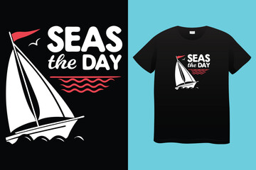 France Saint Tropez Les Voiles De Provence-Alpes-Cote d'Azur slogan print with hand-drawn sailboat illustration for graphic tee t-shirt or poster.