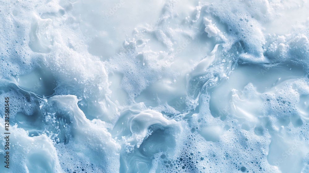 Leinwandbilder abstract foam texture creating stunning visuals with bubbles and swirls