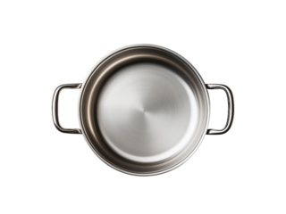 green pot filled with golden coins isolated on transparent background Generative Ai.