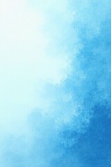 Subtle light blue watercolor gradient, feathery edges, airy feel , painting, spiritual
