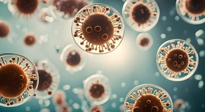 abstract background with circles