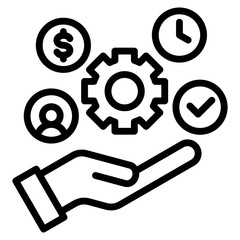 Risk Management Piece Icon