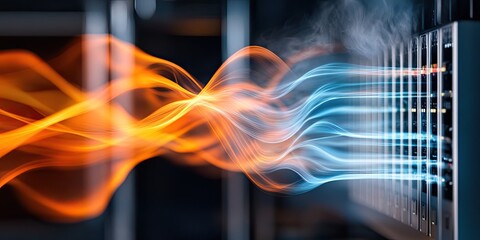 Server Room Cooling System Abstract