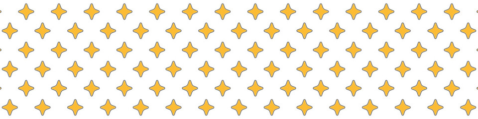 Seamless star shape vector pattern with a modern and stylish design. Perfect for backgrounds, textiles, wallpapers, decorations, and graphic design projects