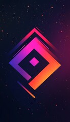 Abstract geometric graphic design