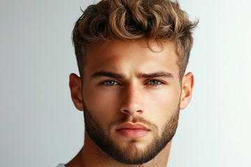 Fototapeta premium Man smiling close-up