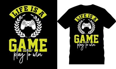 gaming t-shirt illustration