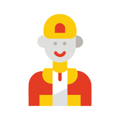 A men vector icon is a simple, scalable graphic representation of a male figure. 