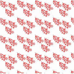 seamless pattern with flowers 
