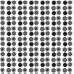 black and white seamless pattern