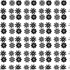 black and white seamless pattern