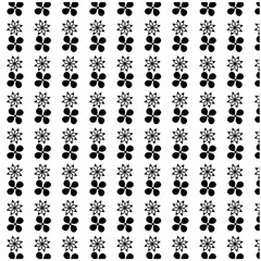 black and white seamless pattern
