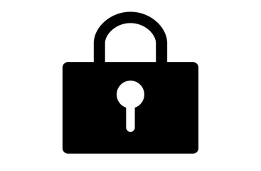 セキュリティをイメージした南京錠のアイコン