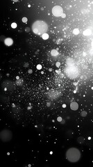 Fototapeta premium Abstract light bokeh particles