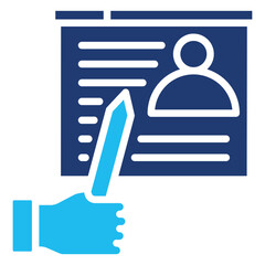 Obraz premium Facilitator Icon