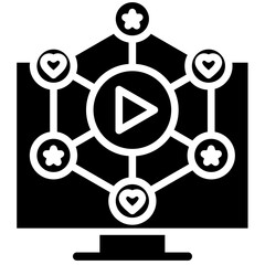 Viral Video Icon