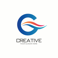G Letter Logo Design. G Letter Logo Design Vector