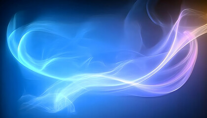 Fototapeta premium Abstract swirling blue and purple smoke design, perfect for backgrounds or digital art projects. Ideal for websites, presentations, and more.