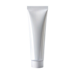 Toothpaste Tube on White Background