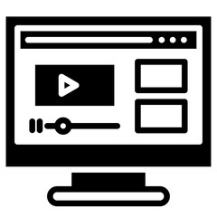 Web Video Icon