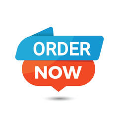 vector order now Badge Design for Promotions design
