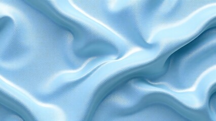 Fototapeta premium Abstract Icy Blue Fabric Background. High quality photo