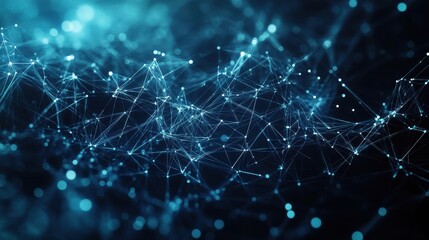 A vast, interconnected network, a symphony of data and code, forming a intricate web of shapes and geometric forms, symbolizing the boundless possibilities of the digital age.