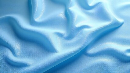 Obraz premium Abstract Icy Blue Fabric Background. High quality photo