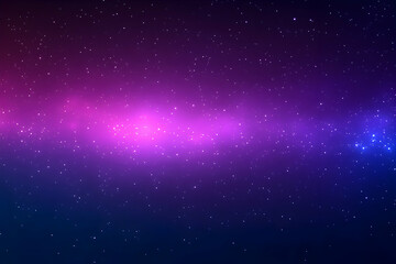 Fototapeta premium A mesmerizing cosmic backdrop featuring a vibrant purple and blue nebula, speckled with countless stars, ideal for various design projects.