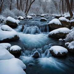 stream in the forest