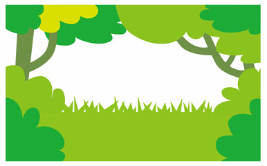 自然の背景イラスト素材