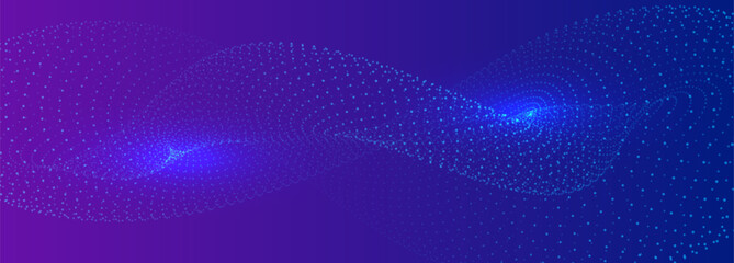 particle style futuristic web techno wallpaper for data visualization