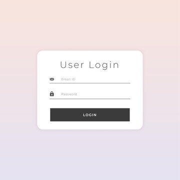 user friendly member login page theme template for internet access