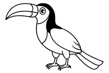 Stylized Toucan Vector