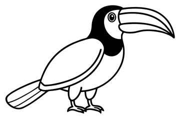 Stylized Toucan Vector