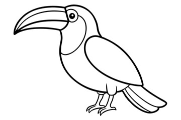 Stylized Toucan Vector