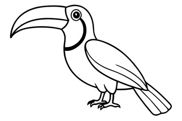 Stylized Toucan Vector