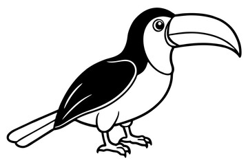 Stylized Toucan Vector
