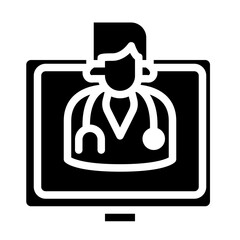 Virtual Doctor Male icon