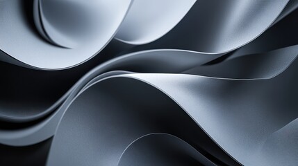 A vibrant canvas of curves, crafted with a symphony of ash gray, silver, and dark slate gray hues, offering a dynamic and sophisticated aesthetic perfect for headers or banners.