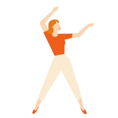 Woman Dancing Pose