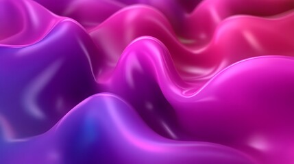 Obraz premium Abstract purple and pink liquid wave background