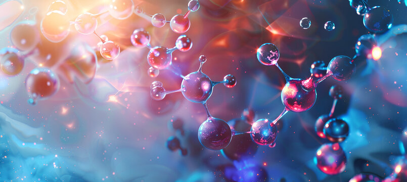 Vibrant molecular structures, isolated
Drug Receptor Images
