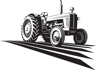 Isolated black tractor icon Vector, black tractor Silhouette,black tractor icon set, black tractor for logo,color black tractor Vector illustration, Vector Graphic, EPS 10 , clip art work © MD.Kawsar Hossan