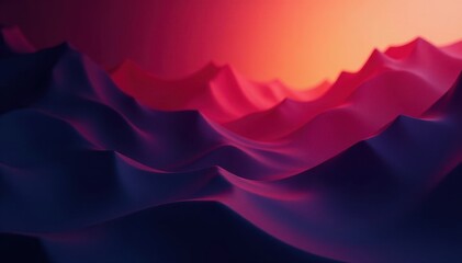 Obraz premium Jagged, black polygons, gradient depths, subtle light , digital, shadow