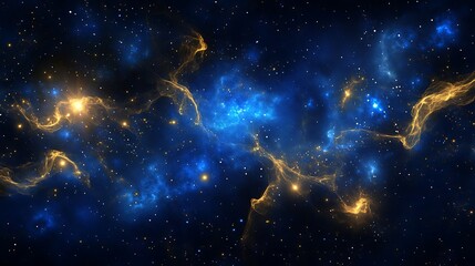 Obraz premium Cosmic nebula, stars, space, galaxy, universe