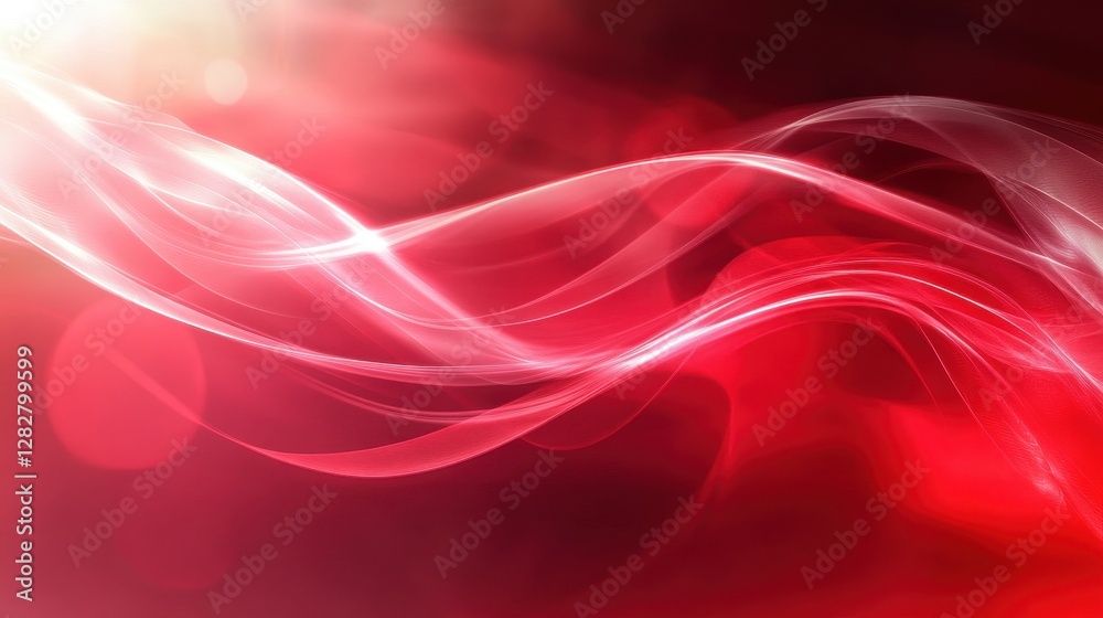 Wall mural abstract red background pattern.